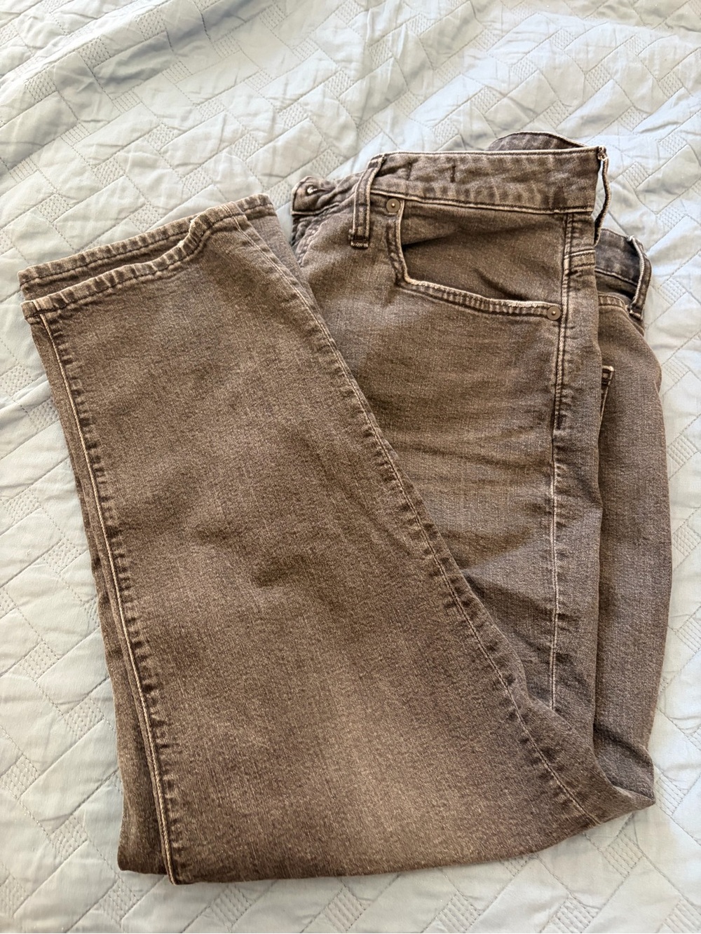 Madewell Women’s Curvy Perfect Vintage Jean- Grey